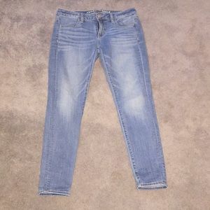 American eagle super low rise jegging jeans 6short